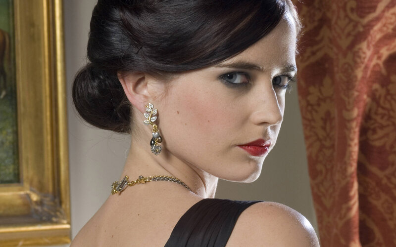 woman in elegant attire