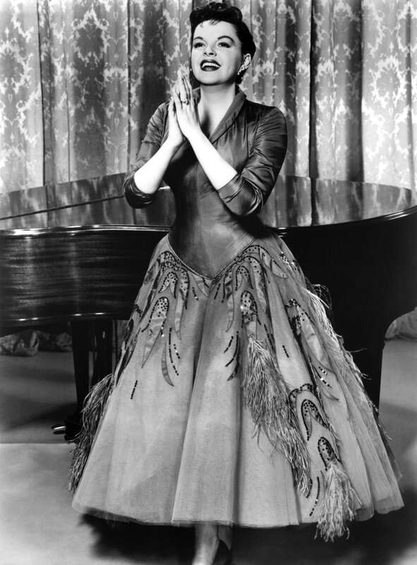 Woman in elegant dress posing