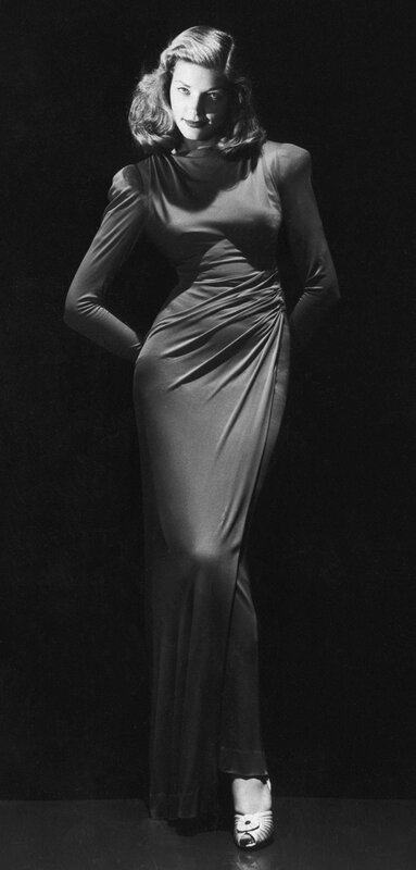 woman in elegant gown