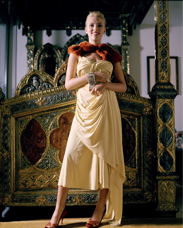 woman in elegant gown