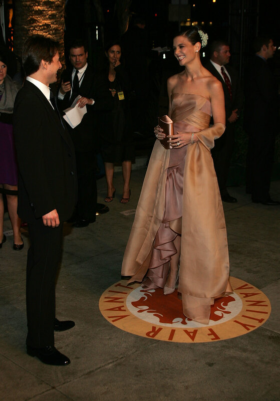 woman in elegant gown at event