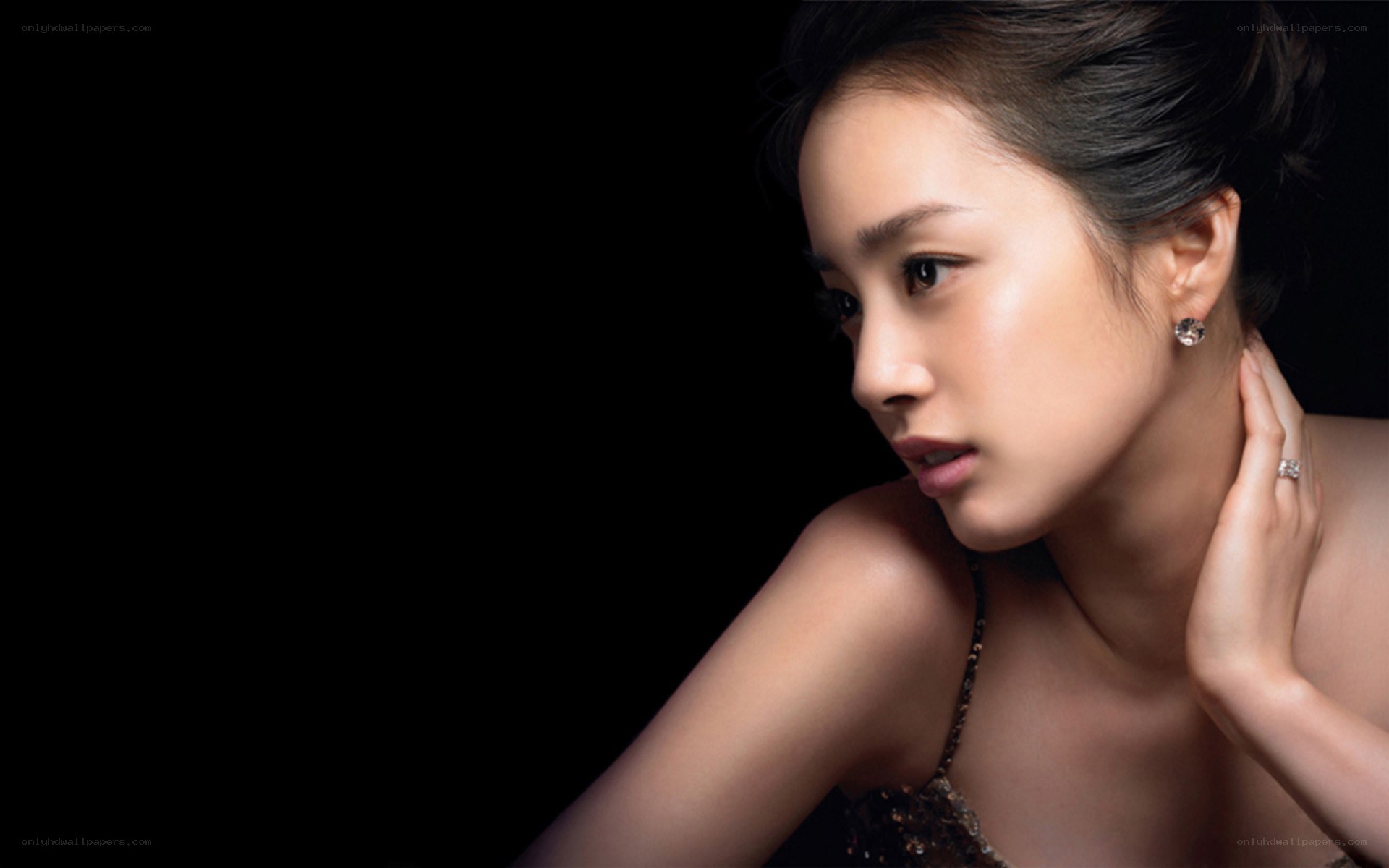 woman in elegant pose