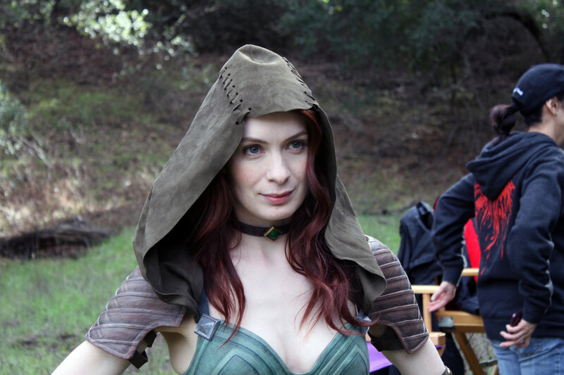 woman in fantasy costume
