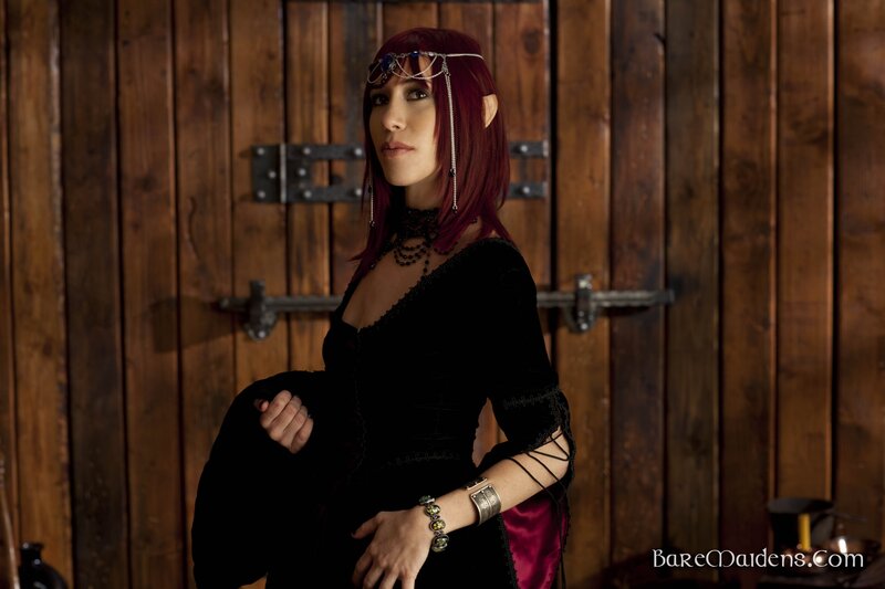 woman in fantasy costume