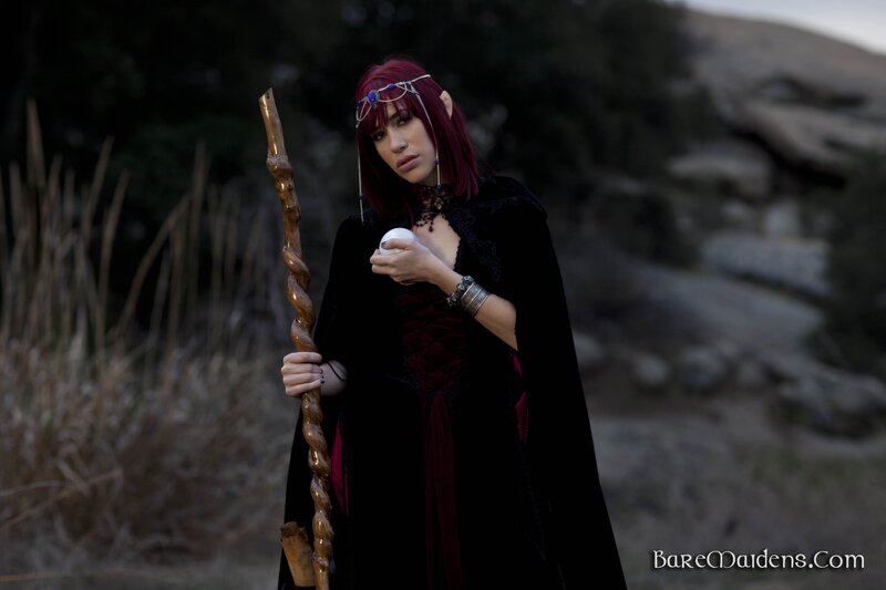 woman in fantasy costume