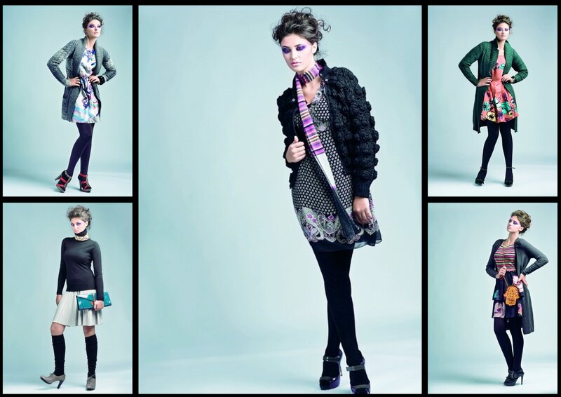 Woman in Fashion Outfits — Black