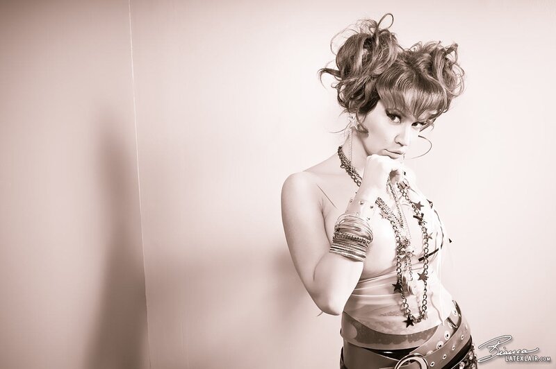 woman in fashion pose