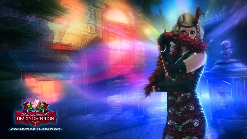 Woman in Feather Boa — Blue