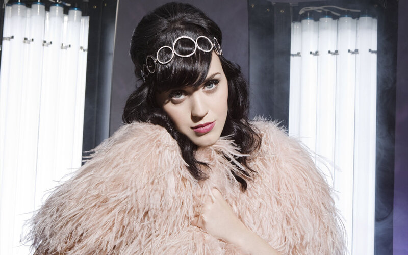Woman in Feather Coat — Pink