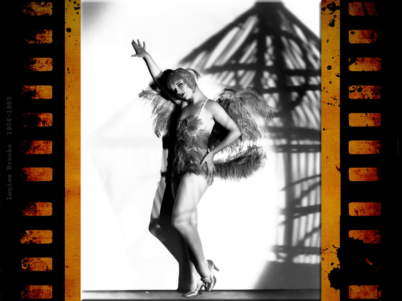 Woman in Feather Costume — Black, Dramatic, Photograph
