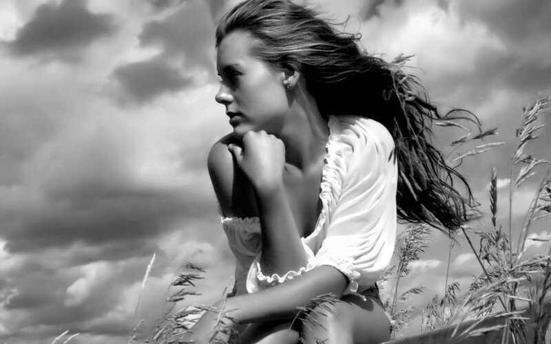 Woman in Field