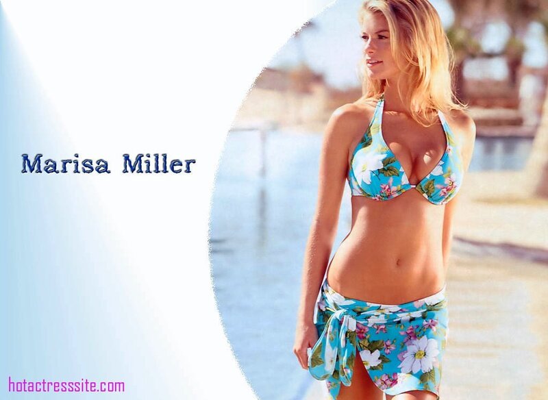 Woman in Floral Bikini — Blue