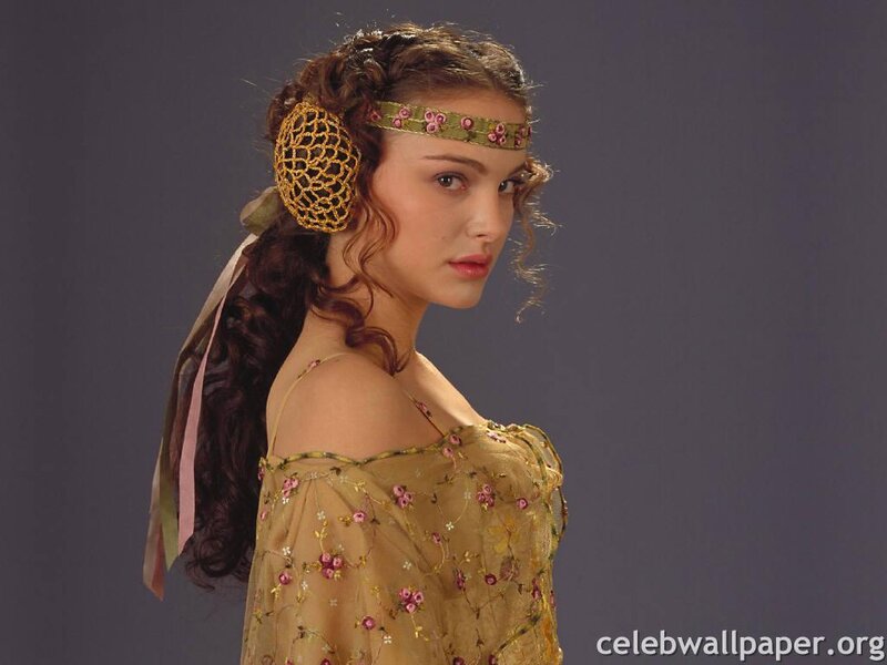 Woman in Floral Dress — Gold