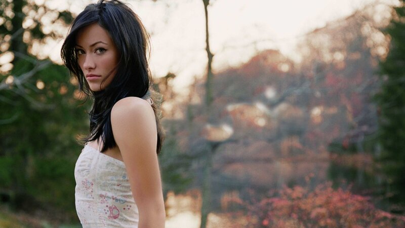 woman in floral dress outdoors