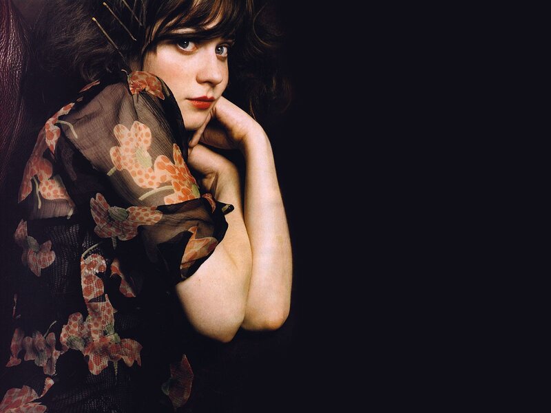 woman in floral kimono