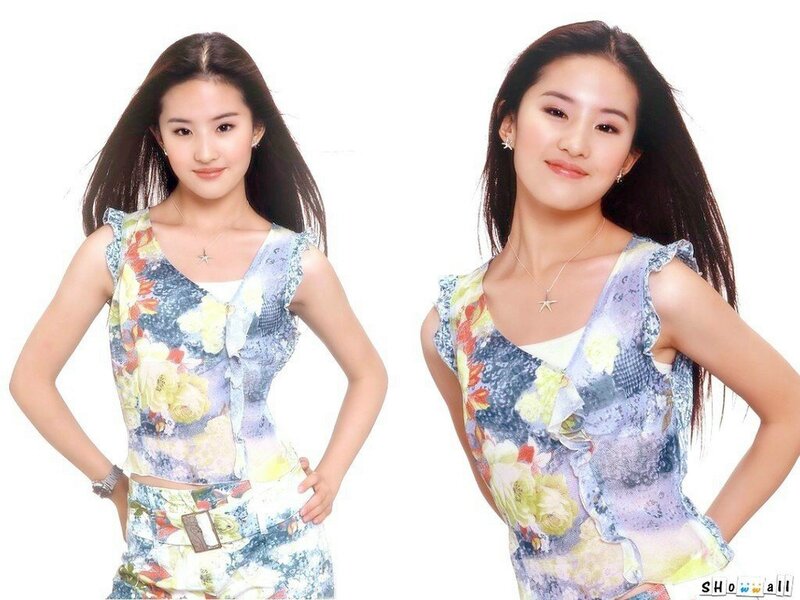 woman in floral top