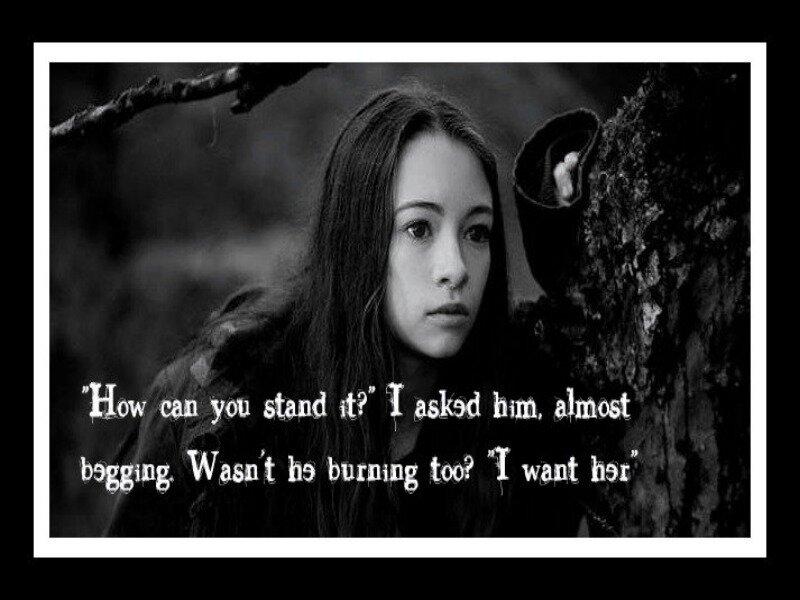 Woman in Forest — Black, Dramatic