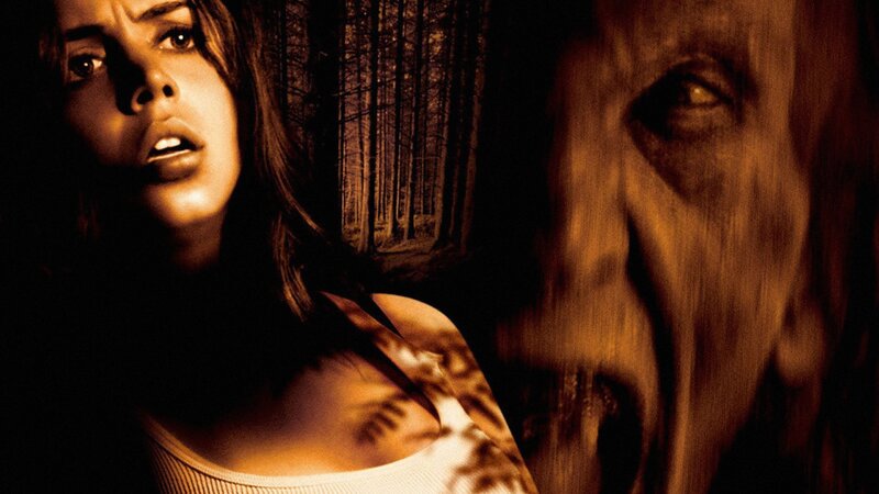 Woman in Forest — Brown, Dark, Tense, Night