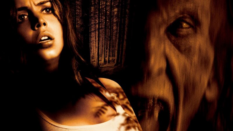 Woman in Forest — Brown, Dark, Tense