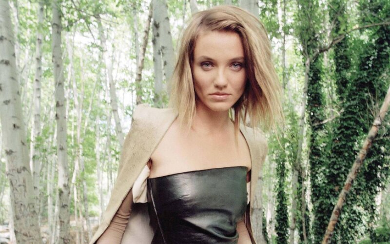 Woman in Forest — Green, Serious, Summer