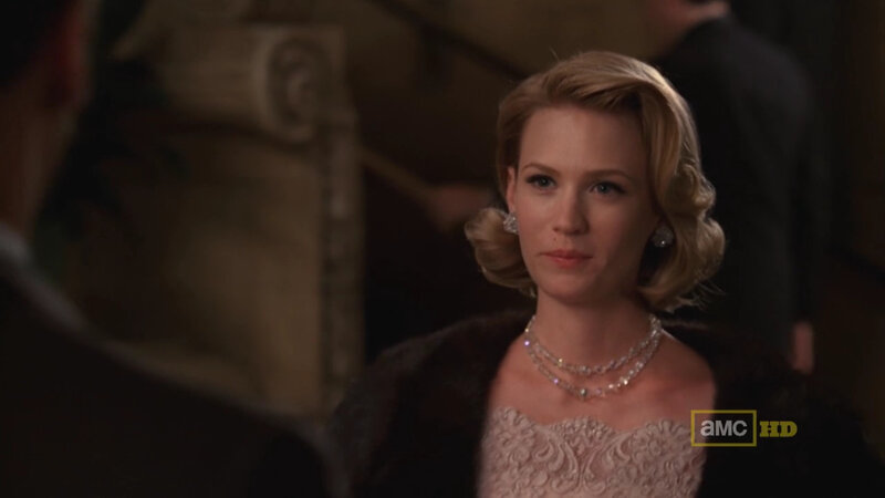Woman in Formal Dress — Beige, Dramatic