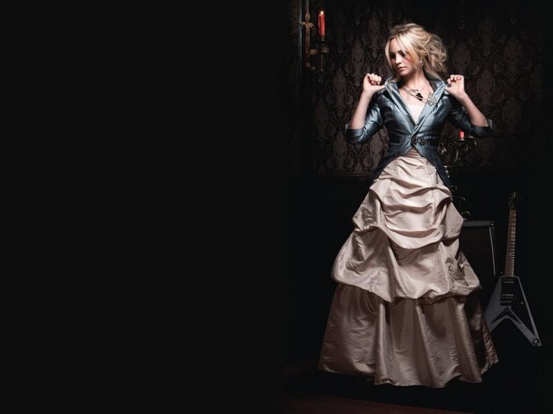 Woman in Formal Dress — Black