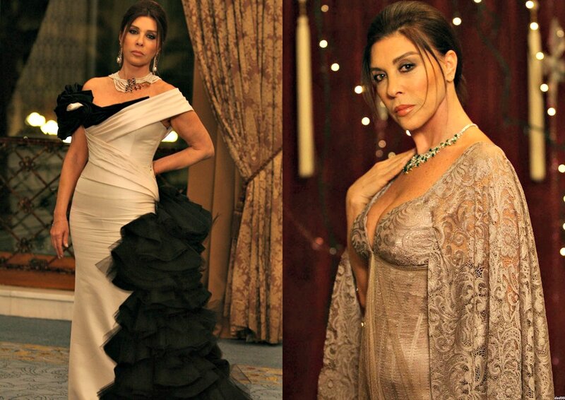 Woman in Formal Dresses — White