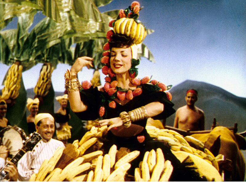 Woman in Fruit Costume — Yellow