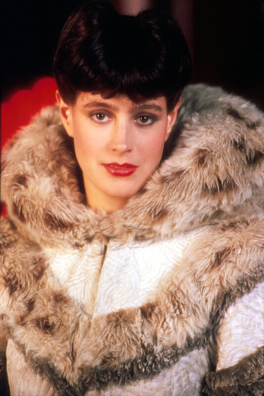 woman in fur coat