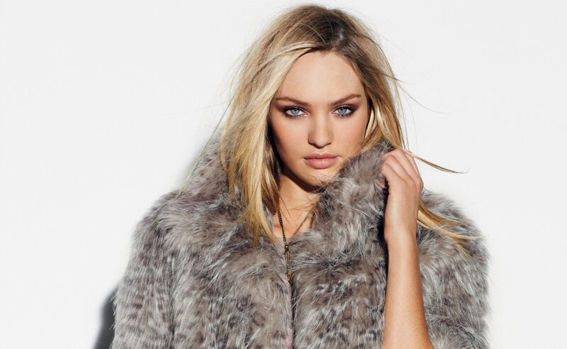 woman in fur coat