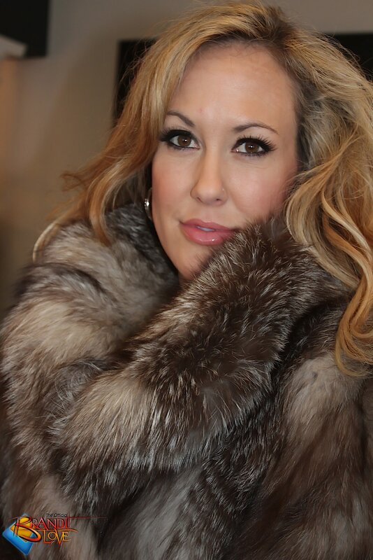 Woman in fur coat