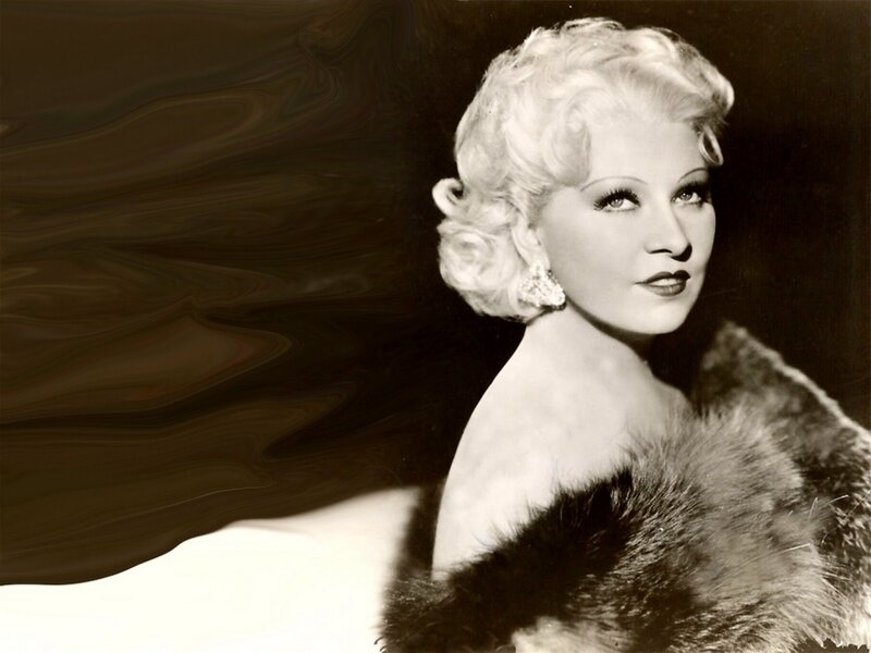Woman in Fur Coat — Black, Dramatic, Photograph, Fur Coat