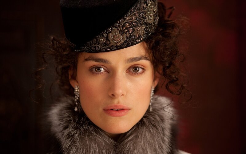 Woman in Fur Coat — Black, Dramatic, Photograph, Hat, Earrings