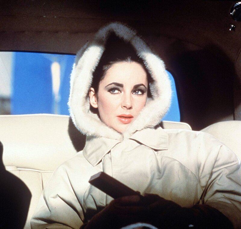 woman in fur-hooded coat