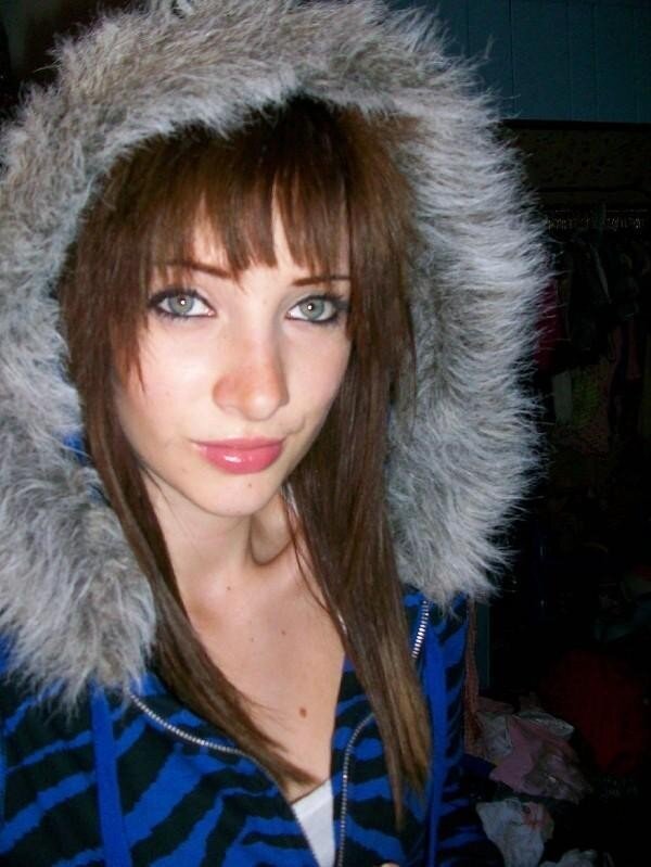 woman in fur-hooded jacket
