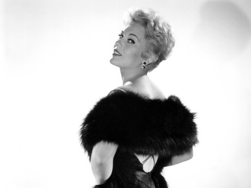 Woman in Fur Stole — Black, Dramatic