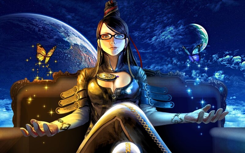 Woman in Futuristic Armor — Blue, Dramatic