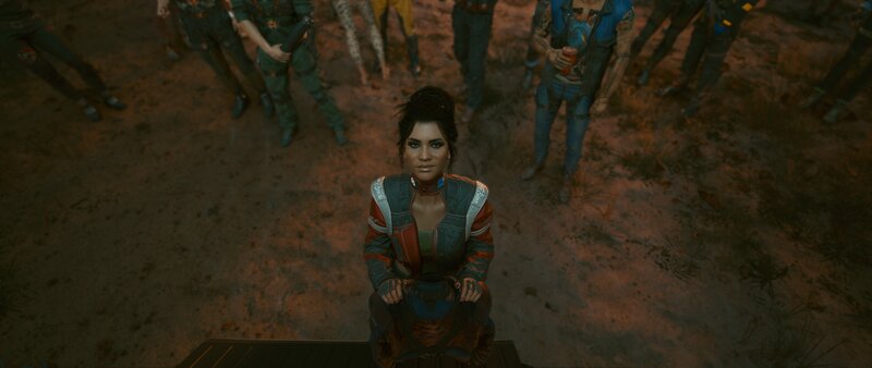 Woman in Futuristic Armor — Brown, Dramatic, 3d Render