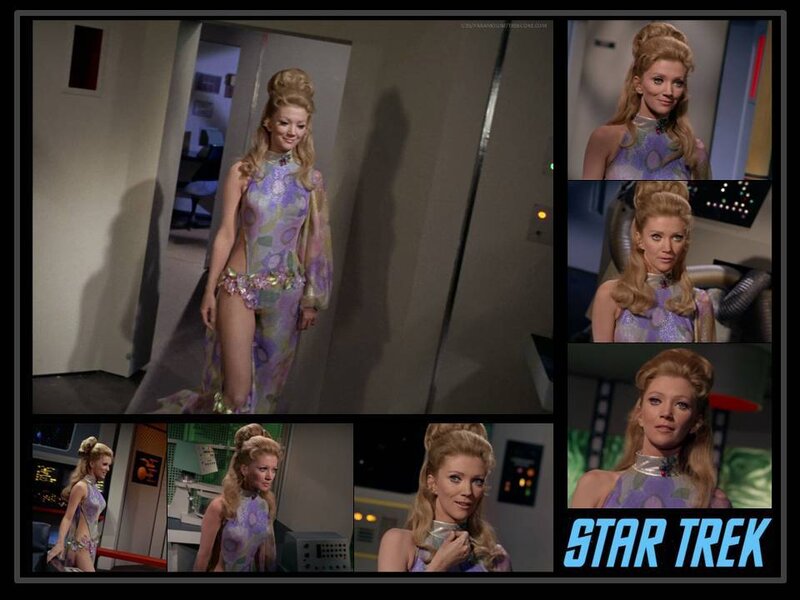 Woman in Futuristic Dress — Purple