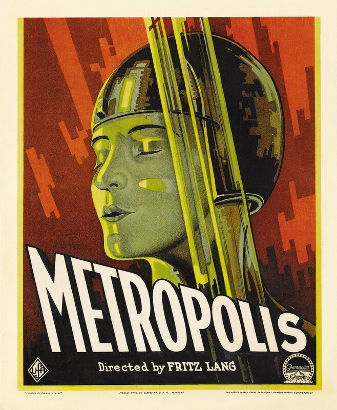 Woman in Futuristic Helmet — Red
