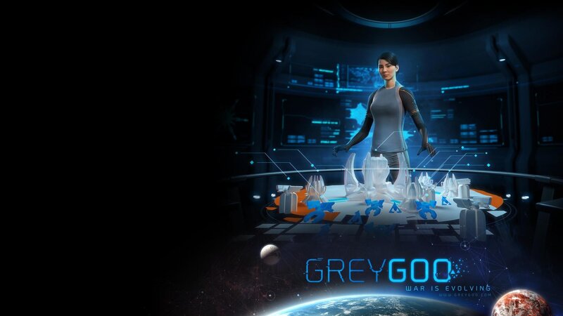 Woman in Futuristic Lab — Blue