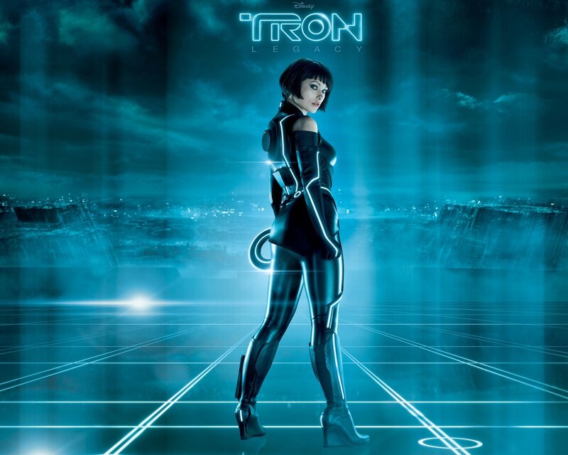 Woman in Futuristic Suit — Blue, Dramatic, Night, Digital Art, Cityscape, Light Grid