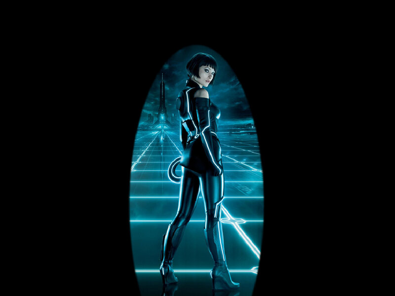 Woman in Futuristic Suit — Blue, Dramatic