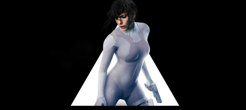 Woman in Futuristic Suit — White, Dramatic, Digital Art, Gun