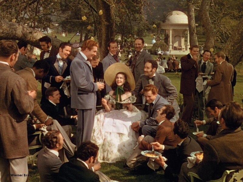 Woman in Garden Party