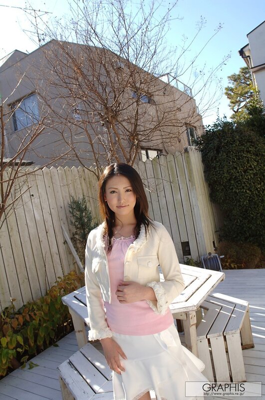 woman in garden setting