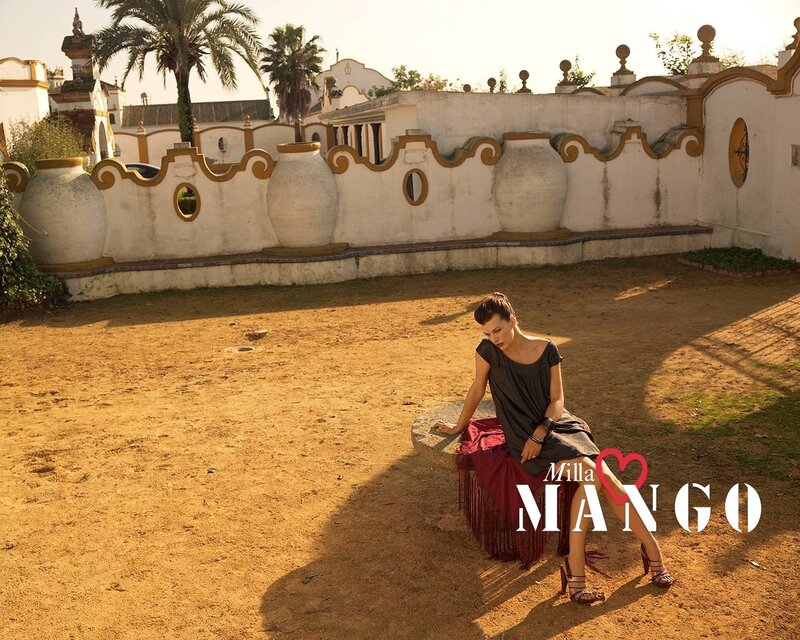 Woman in garden with Milla Mango