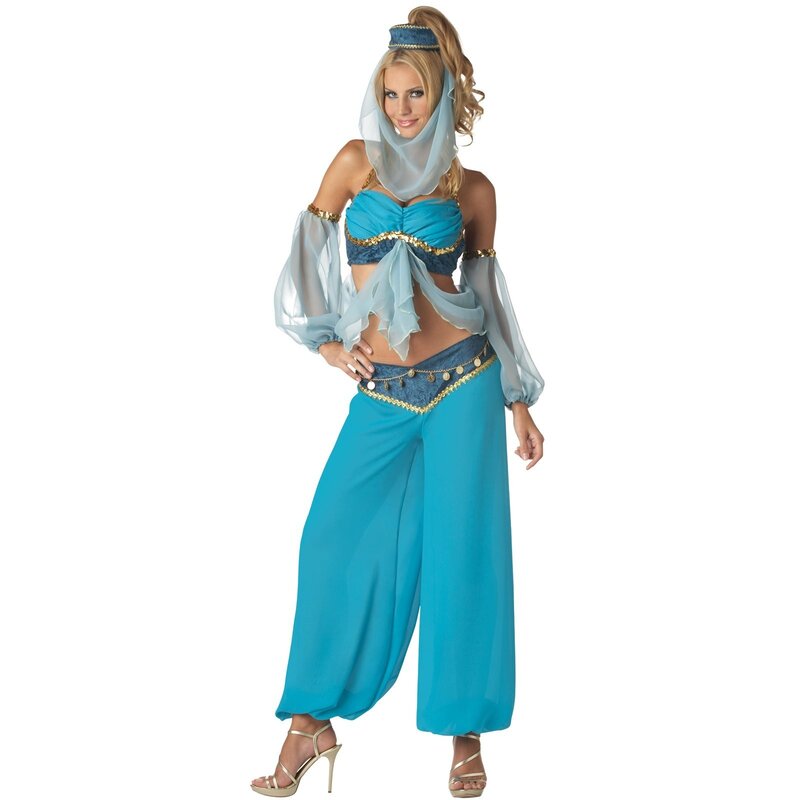 woman in genie costume