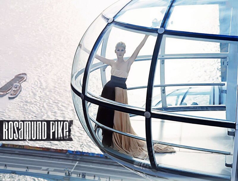 woman in glass pod