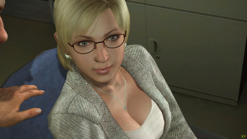 woman in glasses and blazer